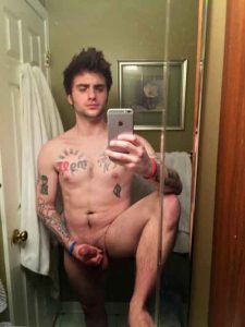 Sweet Tattooed Gay With His Thick Cock On Cam