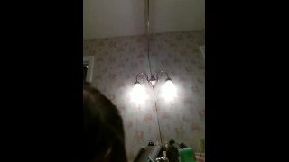 Horny Cheerleader Sextape In Shower