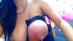 Amateur latina lactating cam show